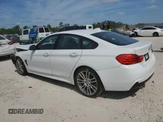 2017 BMW 4 Series 430i with VIN WBA4F7C36HG787941, listed as a Copart auction lot 53508105 with 141,324 mi miles and Salvage title. Bid and sale history available at DreamBid. Image 2.