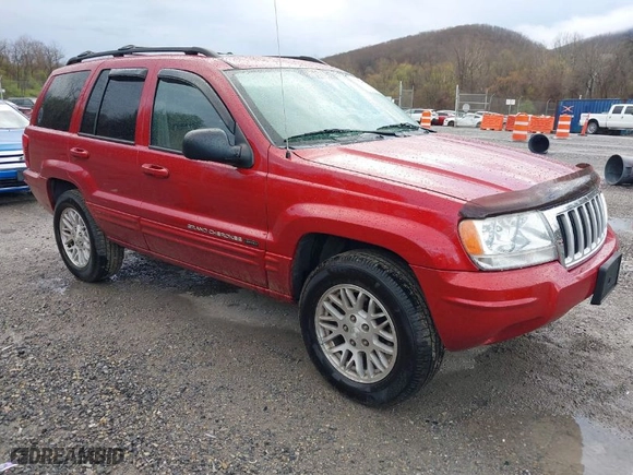 2004 Jeep Grand Cherokee Limited with VIN 1J4GW58S94C299311, listed as a IAAI auction lot 41912467 with 55,736 mi miles. Bid and sale history available at carsss.com. Image 1.