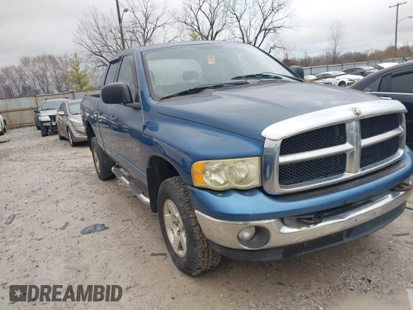 2004 Dodge 1500 SLT with VIN 1D7HU18NX4S606645, listed as a IAAI auction lot 41041951 with 180,862 mi miles and . Bid and sale history available at carsss.com. Image 1.