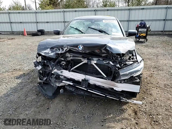 2022 BMW 3 Series 330i xDrive z VIN 3MW5R7J05N8C55952, wystawiony jako Copart lot #48732905 z przebiegiem 4 521 mil mil oraz Szkoda całkowita • Salvage title. Historia ofert i sprzedaży dostępna na DreamBid. Obrazek 11.