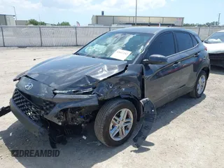 2023 Hyundai Kona SE with VIN KM8K2CAB4PU044179, listed as a IAAI auction lot 42011253 with 14,448 mi miles. Bid and sale history available at carsss.com. Image 16.