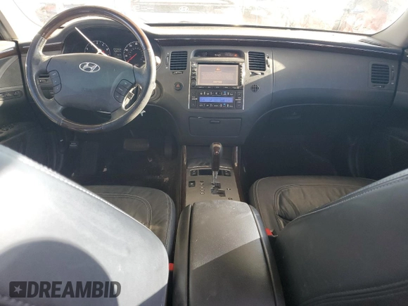 2009 Hyundai Azera Limited with VIN KMHFC46F69A369968, listed as a Copart auction lot 64187465 with 138,889 mi miles and Salvage title. Bid and sale history available at DreamBid. Image 8.