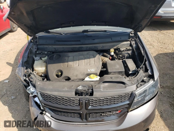 2019 Dodge Journey SE with VIN 3C4PDCBG0KT784247, listed as a Copart auction lot 70984424 with 106,073 mi miles and Salvage Title. Bid and sale history available at DreamBid. Image 11.