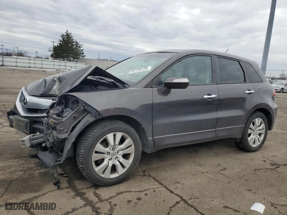 2010 Acura RDX Tech Pkg with VIN 5J8TB2H52AA000565, listed as a Copart auction lot 43120135 with 135,203 mi miles and Salvage Title. Bid and sale history available at carsss.com. Image 1.