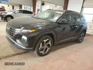 2023 Hyundai Tucson SEL z VIN 5NMJFCAE5PH167575, wystawiony jako Copart lot #58772945 z przebiegiem 16 733 mil mil oraz Szkoda całkowita • Salvage title. Historia ofert i sprzedaży dostępna na DreamBid. Obrazek 1.