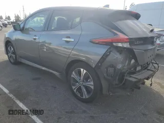 2022 Nissan LEAF SV Plus with VIN 1N4BZ1CV1NC563579, listed as a Copart auction lot 80015834 with 41,751 mi miles and Salvage Title. Bid and sale history available at DreamBid. Image 2.