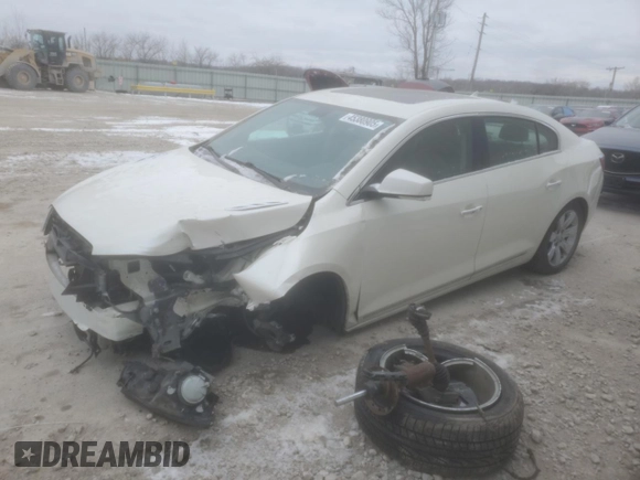 2012 Buick LaCrosse Premium 2 with VIN 1G4GF5E31CF141475, listed as a Copart auction lot 45380905 with 111,670 mi miles and Salvage Title. Bid and sale history available at carsss.com. Image 1.