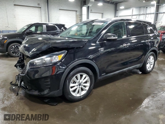 2020 Kia Sorento LX with VIN 5XYPGDA34LG637725, listed as a Copart auction lot 49082235 with 60,121 mi miles and Salvage Title. Bid and sale history available at DreamBid. Image 1.