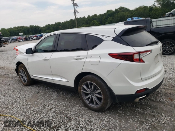 2023 Acura RDX w/Technology Package with VIN 5J8TC1H57PL003014, listed as a Copart auction lot 61138724 with 9,626 mi miles and Salvage Title. Bid and sale history available at carsss.com. Image 2.