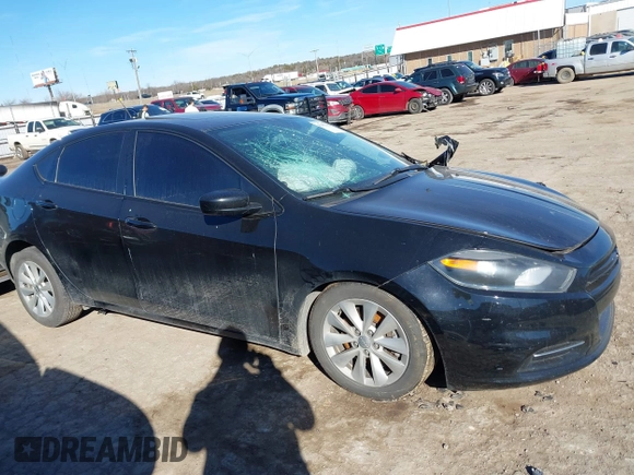 2014 Dodge Dart SXT with VIN 1C3CDFBB0ED676990, listed as a IAAI auction lot 41483182 with 117,618 mi miles. Bid and sale history available at carsss.com. Image 13.