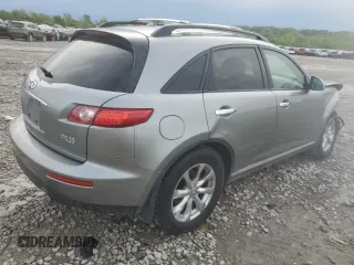 2008 Infiniti FX z VIN JNRAS08W88X203941, wystawiony jako Copart lot #54066825 z przebiegiem 223 729 mil mil oraz Szkoda całkowita • Salvage title. Historia ofert i sprzedaży dostępna na DreamBid. Obrazek 3.
