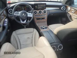 2020 Mercedes-Benz C 300 with VIN 55SWF8EBXLU328905, listed as a Copart auction lot 47097035 with 41,265 mi miles and Clean Title. Bid and sale history available at DreamBid. Image 8.