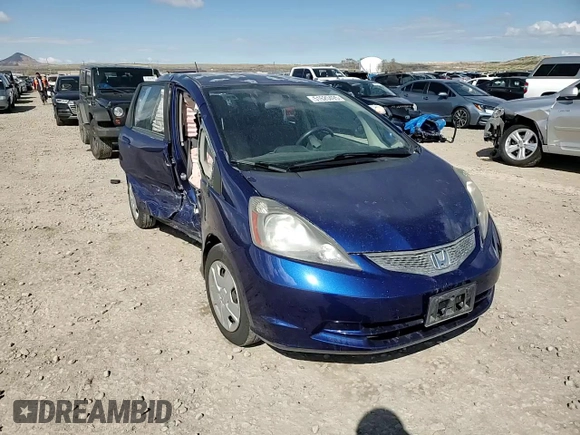 2013 Honda Fit with VIN JHMGE8H30DC013511, listed as a Copart auction lot 51520495 with 0 mi miles and Salvage Title. Bid and sale history available at carsss.com. Image 10.