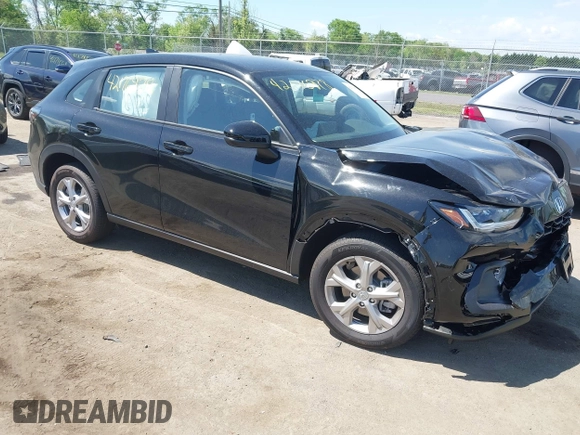2025 Honda HR-V LX with VIN 3CZRZ2H32SM770069, listed as a IAAI auction lot 42176978 with 1,484 mi miles and . Bid and sale history available at DreamBid. Image 1.