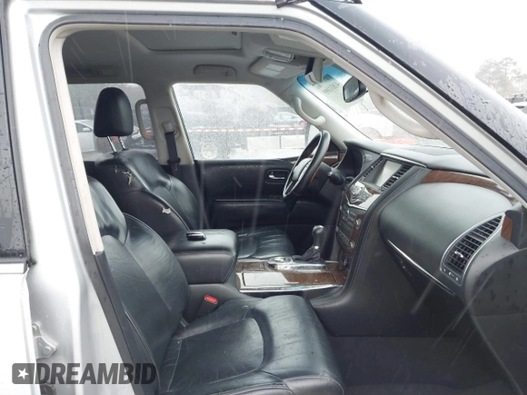 2017 Infiniti QX80 z VIN JN8AZ2NF7H9642732, wystawiony jako IAAI lot #41831095 z przebiegiem 289 469 mil mil oraz . Historia ofert i sprzedaży dostępna na DreamBid. Obrazek 5.