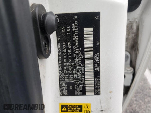 2015 Lexus RX 450h with VIN 2T2ZB1BAXFC004029, listed as a Copart auction lot 43404555 with 152,635 mi miles and Salvage Title. Bid and sale history available at DreamBid. Image 13.