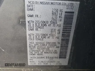 2023 Infiniti QX60 SENSORY with VIN 5N1DL1GS8PC354696, listed as a Copart auction lot 84423854 with 26,042 mi miles and Salvage Title. Bid and sale history available at carsss.com. Image 13.