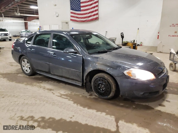 2010 Chevrolet Impala LT with VIN 2G1WB5EK9A1177284, listed as a Copart auction lot 47766305 with 162,501 mi miles and Salvage Title. Bid and sale history available at carsss.com. Image 4.