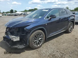 2022 Lexus RX with VIN 2T2YZMDA5NC351868, listed as a Copart auction lot 64174874 with 46,973 mi miles and Salvage Title. Bid and sale history available at carsss.com. Image 1.