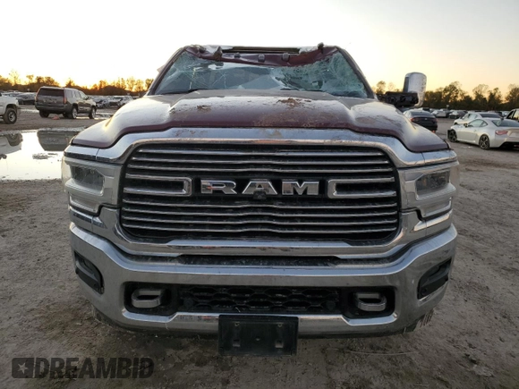 2020 Ram 2500 Laramie with VIN 3C6UR5FL5LG225205, listed as a Copart auction lot 84664954 with 119,292 mi miles and Salvage Title. Bid and sale history available at carsss.com. Image 5.