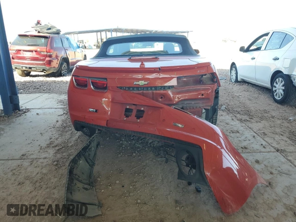 2013 Chevrolet Camaro LT z VIN 2G1FC3D3XD9222136, wystawiony jako Copart lot #48553255 z przebiegiem 51 626 mil mil oraz Szkoda całkowita • Salvage title. Historia ofert i sprzedaży dostępna na DreamBid. Obrazek 6.