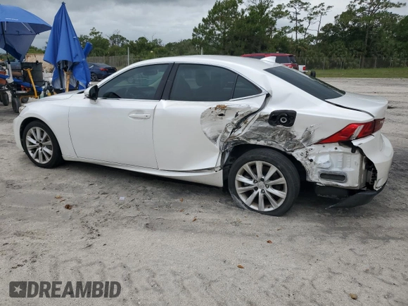 2016 Lexus IS 200t with VIN JTHBA1D29G5001151, listed as a Copart auction lot 59756445 with 118,685 mi miles and Salvage title. Bid and sale history available at DreamBid. Image 2.