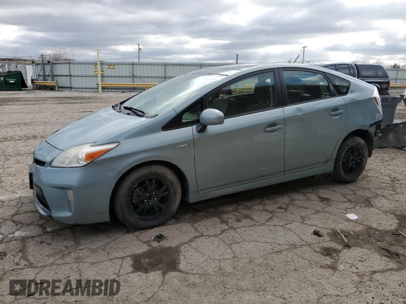 2013 Toyota Prius One with VIN JTDKN3DU1D1685537, listed as a Copart auction lot 50068485 with 141,759 mi miles and Non Repairable. Bid and sale history available at carsss.com. Image 1.