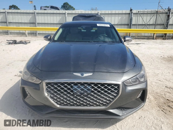 2020 Genesis G70 2.0T with VIN KMTG64LA4LU056255, listed as a Copart auction lot 49389505 with 71,720 mi miles and Non repairable. Bid and sale history available at DreamBid. Image 5.