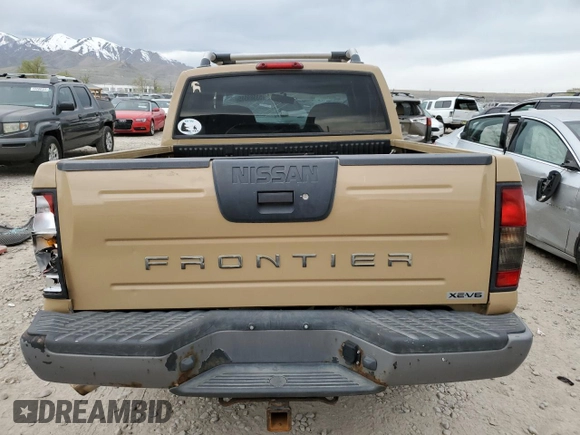 2001 Nissan Frontier SE with VIN 1N6ED27T81C347207, listed as a Copart auction lot 53389505 with Not provided miles and Salvage title. Bid and sale history available at DreamBid. Image 6.