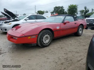 1986 Chevrolet Corvette with VIN 1G1YY6789G5902565, listed as a Copart auction lot 74721124 with 95,252 mi miles and Non Repairable. Bid and sale history available at carsss.com. Image 1.