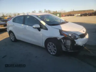 2017 Kia Rio LX with VIN KNADM4A32H6059904, listed as a Copart auction lot 48192985 with 84,287 mi miles and Salvage Title. Bid and sale history available at carsss.com. Image 4.