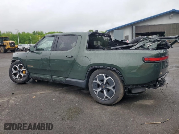 2023 Rivian R1T Adventure z VIN 7FCTGAAA5PN019737, wystawiony jako Copart lot #57290475 z przebiegiem Nie podano mil oraz Nie do naprawy. Historia ofert i sprzedaży dostępna na DreamBid. Obrazek 2.