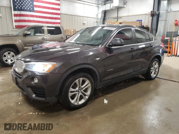 2016 BMW X4 xDrive28i with VIN 5UXXW3C55G0R20527, listed as a Copart auction lot 61044045 with 125,493 mi miles and Clean title. Bid and sale history available at DreamBid. Image 1.