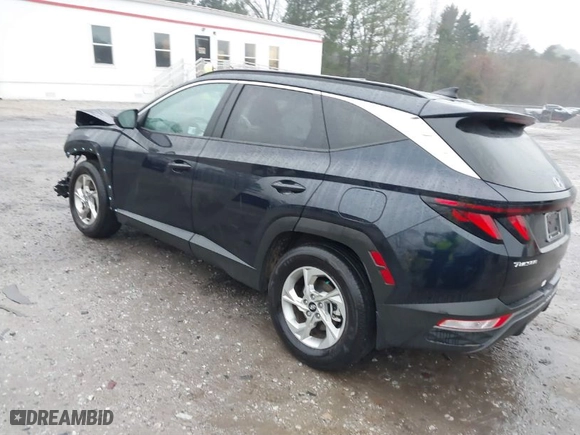 2024 Hyundai Tucson SEL with VIN KM8JB3DE0RU349277, listed as a IAAI auction lot 41411928 with 13,925 mi miles. Bid and sale history available at carsss.com. Image 3.