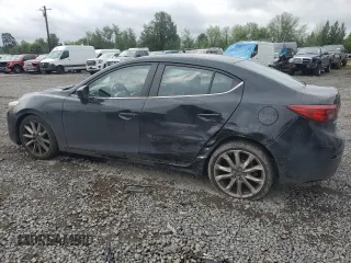 2017 Mazda 3 Touring with VIN JM1BN1V7XH1143503, listed as a Copart auction lot 58628085 with 181,345 mi miles and Salvage title. Bid and sale history available at DreamBid. Image 2.