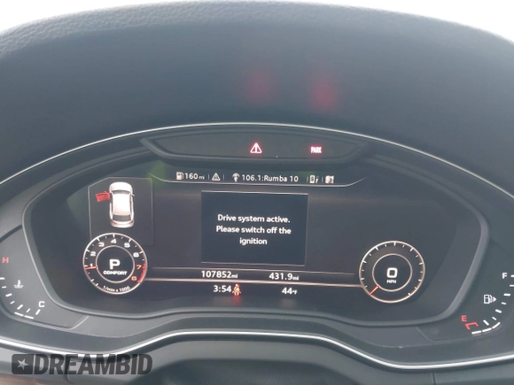 2018 Audi Q5 Premium Plus with VIN WA1BNAFY2J2111095, listed as a IAAI auction lot 41977544 with 107,852 mi miles. Bid and sale history available at carsss.com. Image 7.