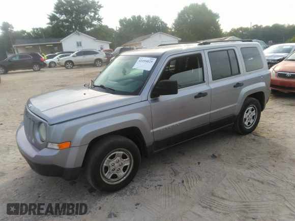 2014 Jeep Patriot Sport with VIN 1C4NJPBB4ED853771, listed as a IAAI auction lot 42494025 with 138,099 mi miles and . Bid and sale history available at DreamBid. Image 2.