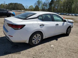 2024 Nissan Sentra S with VIN 3N1AB8BVXRY359352, listed as a Copart auction lot 49323845 with 12,067 mi miles and Salvage Title. Bid and sale history available at carsss.com. Image 3.