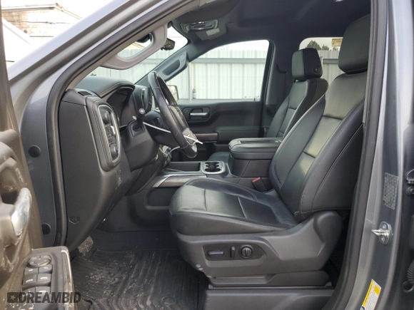 2019 Chevrolet Silverado 1500 LTZ with VIN 1GCRYGED4KZ282341, listed as a Copart auction lot 87310784 with 60,814 mi miles and Salvage Title. Bid and sale history available at carsss.com. Image 7.