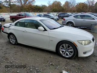 2011 BMW 3 Series 328i with VIN WBADW3C50BE439405, listed as a Copart auction lot 80920104 with 108,923 mi miles and Salvage Title. Bid and sale history available at carsss.com. Image 4.