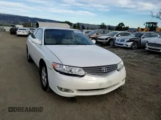 2003 Toyota Solara SE with VIN 2T1CF22P83C608702, listed as a Copart auction lot 87129974 with 116,363 mi miles and Salvage Title. Bid and sale history available at carsss.com. Image 10.