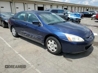 2005 Honda Accord LX with VIN 1HGCM56405A153344, listed as a Copart auction lot 63668715 with 118,180 mi miles and Salvage title. Bid and sale history available at DreamBid. Image 4.