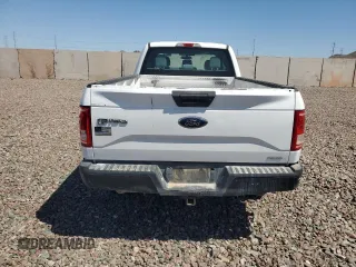2016 Ford F-150 XL with VIN 1FTFX1CF2GKD82736, listed as a Copart auction lot 89017315 with 154,416 mi miles and Salvage Title. Bid and sale history available at carsss.com. Image 6.