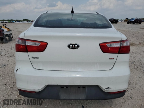 2017 Kia Rio LX z VIN KNADM4A36H6044693, wystawiony jako Copart lot #55349215 z przebiegiem 84 323 mil mil oraz Szkody całkowita. Historia ofert i sprzedaży dostępna na DreamBid. Obrazek 6.