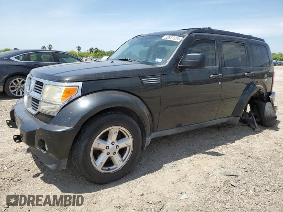 2009 Dodge Nitro SXT with VIN 1D8GU28KX9W542982, listed as a Copart auction lot 50878304 with 137,893 mi miles and Salvage Title. Bid and sale history available at DreamBid. Image 1.