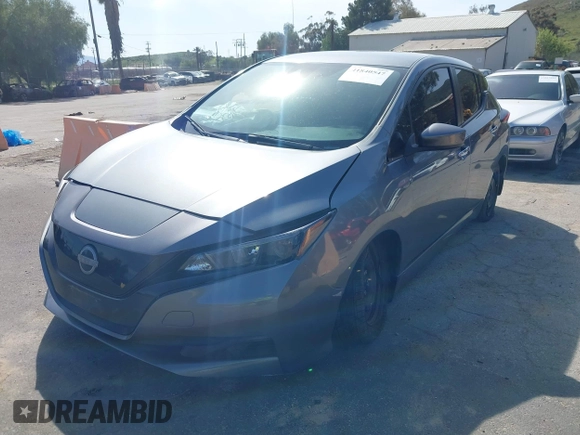 2023 Nissan LEAF S with VIN 1N4AZ1BV5PC554920, listed as a IAAI auction lot 41840547 with 22,329 mi miles and . Bid and sale history available at DreamBid. Image 21.