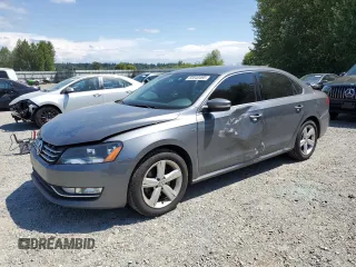 2015 Volkswagen Passat Wolfsburg Edition with VIN 1VWAT7A38FC117570, listed as a Copart auction lot 65540495 with 79,586 mi miles and Salvage title. Bid and sale history available at DreamBid. Image 1.