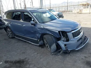 2022 Kia Telluride S with VIN 5XYP6DHC4NG205678, listed as a IAAI auction lot 42012713 with 56,783 mi miles and . Bid and sale history available at DreamBid. Image 1.