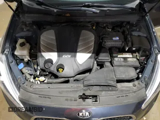 2015 Kia Cadenza Premium with VIN KNALN4D76F5193650, listed as a Copart auction lot 47178575 with 106,775 mi miles and Salvage Title. Bid and sale history available at carsss.com. Image 11.
