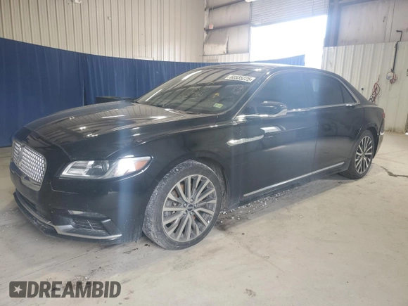 2017 Lincoln Continental Select with VIN 1LN6L9SK5H5620406, listed as a Copart auction lot 60535225 with 208,004 mi miles and Clean title. Bid and sale history available at DreamBid. Image 1.